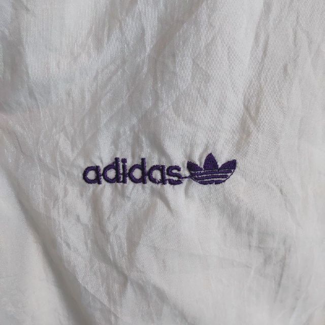 adidas(アディダス)の80s adidas ATP 刺繍ロゴ トレフォイル ナイロンジャケット メンズのジャケット/アウター(ナイロンジャケット)の商品写真