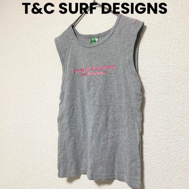 2899 T&C SURF DESIGNS タンクトップ トップス プリントの通販 by