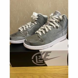 ナイキ(NIKE)のCLOT × Nike Dunk High "Silver/Flux"(スニーカー)