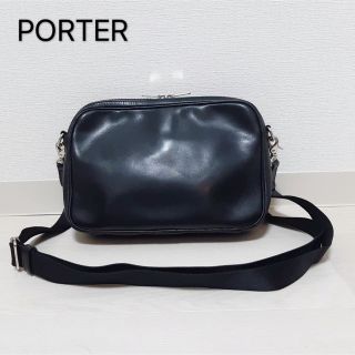 ポーター(PORTER)のポーター ソート レザー 2way ショルダーバッグ　セカンドバッグ ブラック(ショルダーバッグ)