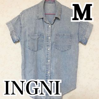 イング(INGNI)のINGNI イング シャツ 綿素材 トップス レディース(シャツ/ブラウス(半袖/袖なし))