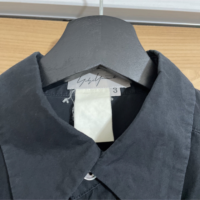 Yohji Yamamoto - Yohji yamamoto ロゴ入り 99年製長袖シャツの通販 by