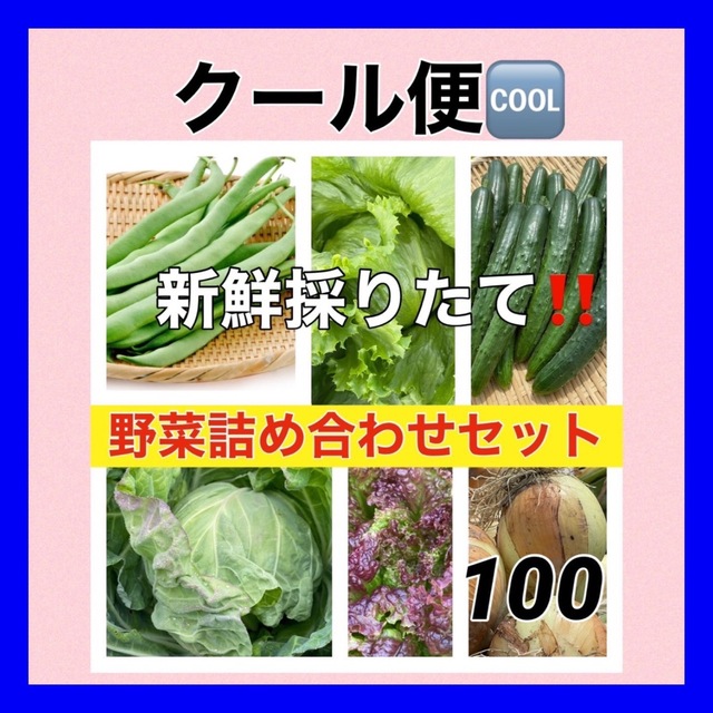 丹波のトマト屋さん's　クール便‼️】安心お届け❗️新鮮お野菜詰め合わせセット❗️の通販　by　shop｜ラクマ