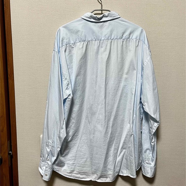 【安すぎる！】ポータークラシック 最高級ファブリック ロールアップシャツ ブルー