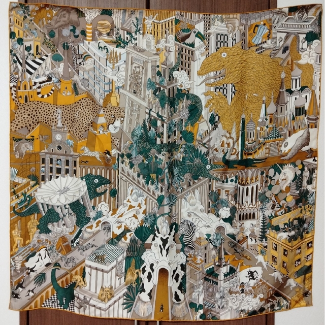 超可爱の Hermes - アニマポリス 希少 HERMES バンダナ+スカーフ