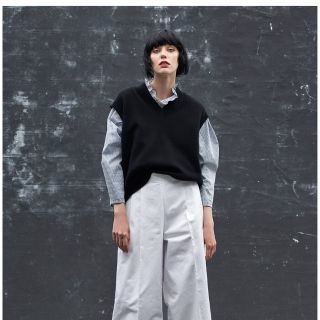 Drawer - Drawerドゥロワー2021awカシミヤvネックノースリーブニット