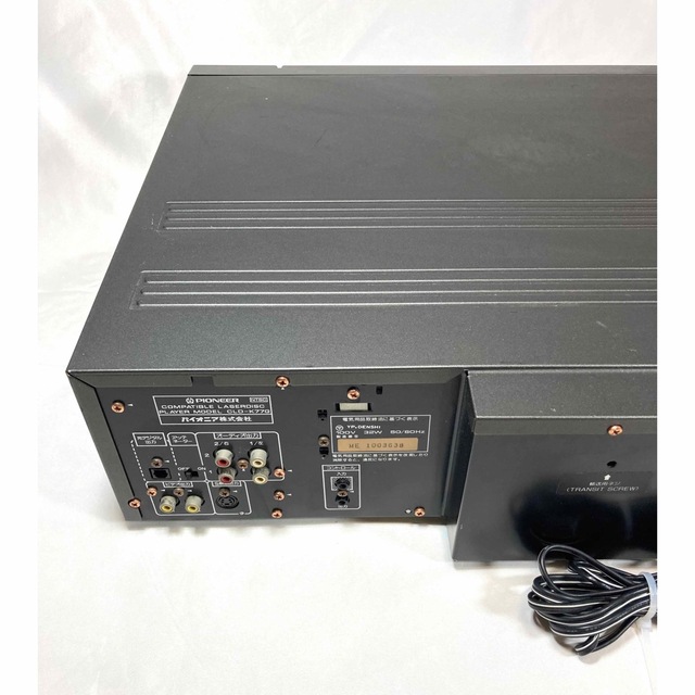 Pioneer CLD-K77G LDプレーヤー リモコン付き Pioneer CLD-K77G LDプレーヤー リモコン付き