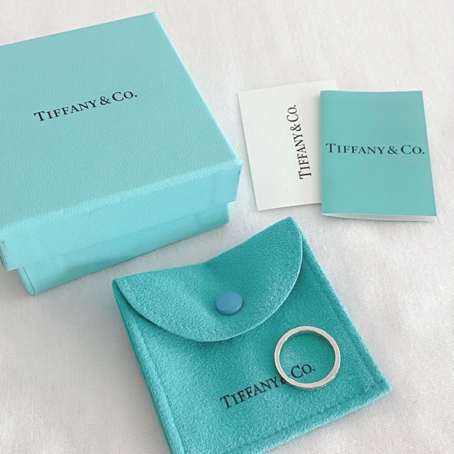 TIFFANY&Co.ティファニー リング ノーツ ナロー