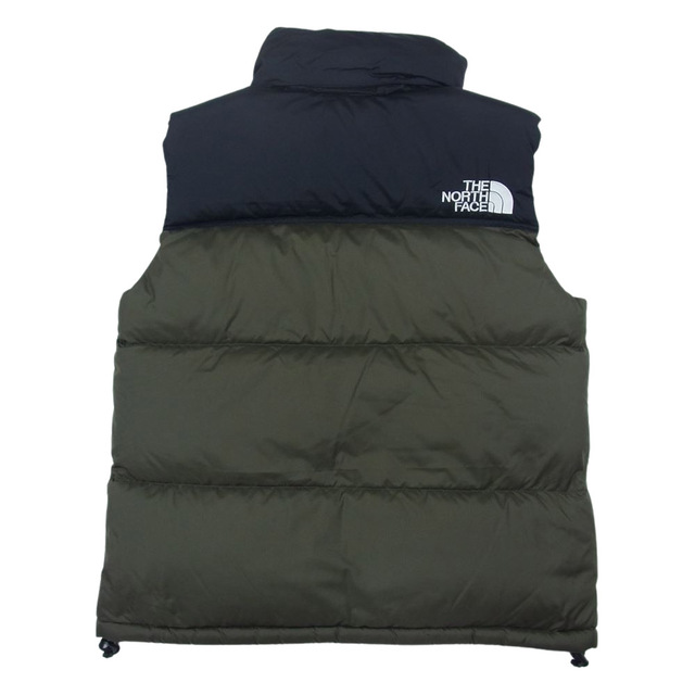 THE NORTH FACE ノースフェイス ND91843 Nuptse Vest ヌプシ ダウン ベスト カーキ系 M