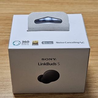 ソニー(SONY)のSONY Linkbuds S ブラック 新品未開封(ヘッドフォン/イヤフォン)