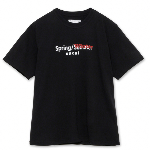 sacai - sacai 19SS Tシャツ Black Size4 カットソー ブラックの通販 ...