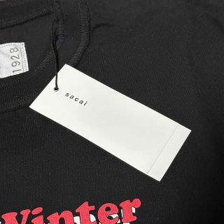 sacai - sacai 19SS Tシャツ Black Size4 カットソー ブラックの通販 ...