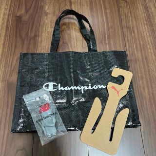 チャンピオン(Champion)の3点セットPUMA、NB、champion(エコバッグ)