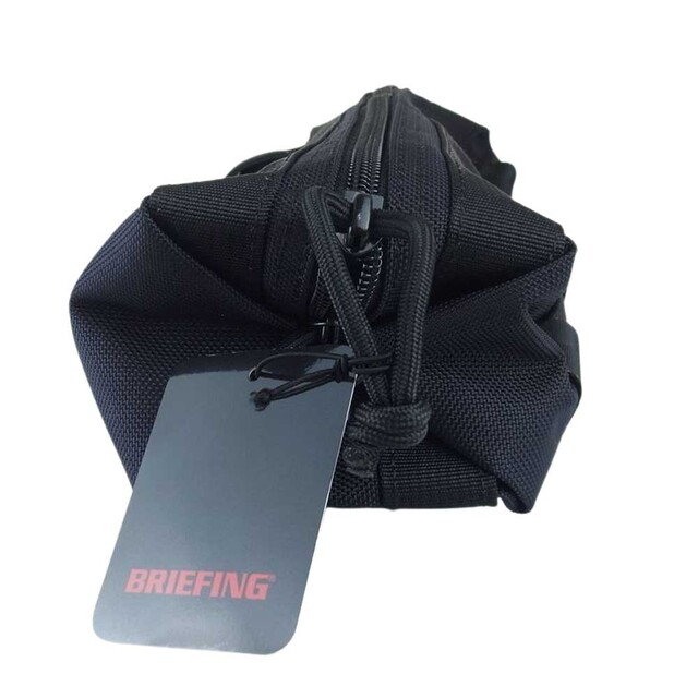 BRIEFING(ブリーフィング)のBRIEFING ブリーフィング × BEAMS PLUS ビームス プラス 別注 DT POUCH ポーチ バック ブラック系【極上美品】【中古】 レディースのバッグ(ハンドバッグ)の商品写真