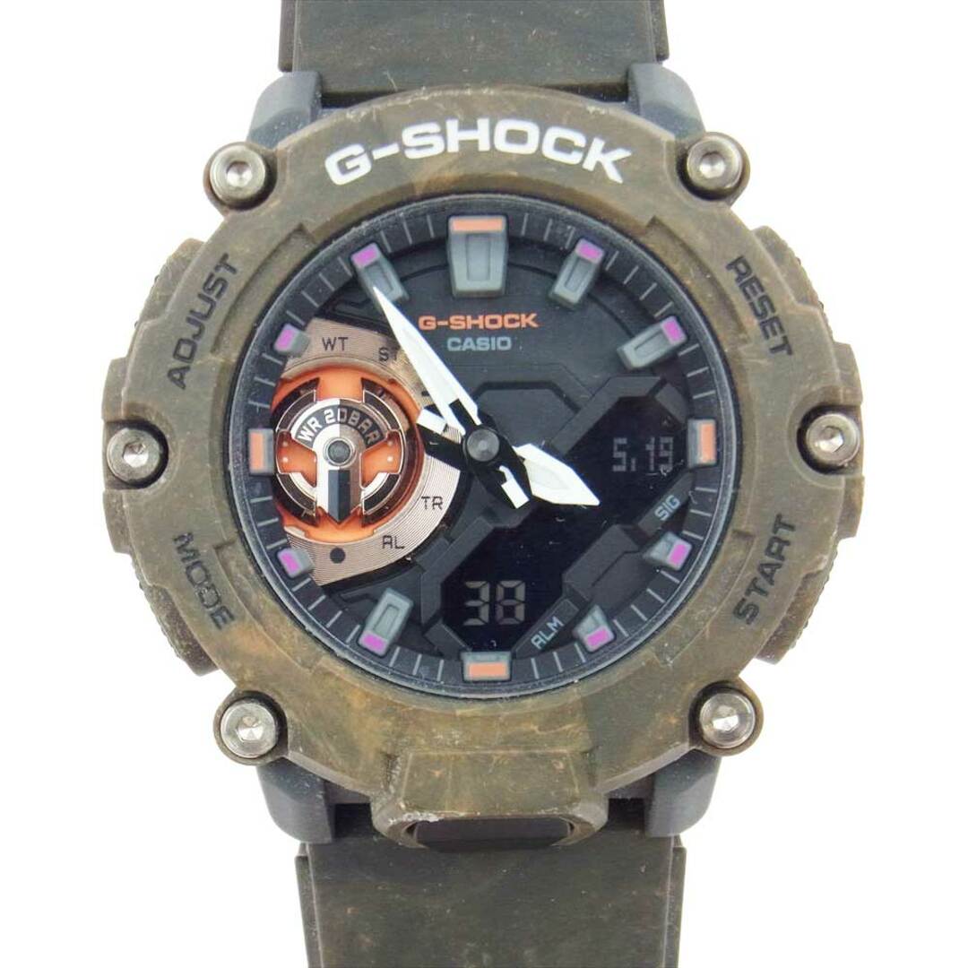 CASIO G-SHOCK カシオ ジーショック 時計 GA-2200MFR MYSTIS FOREST クオーツ アナログ アナデジ チャコール系