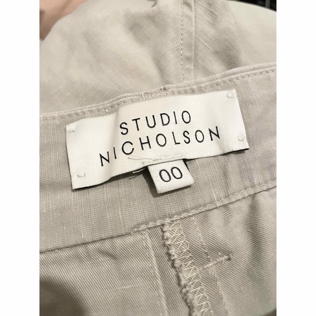 STUDIO NICHOLSON - STUDIO NICHOLSON BAG PANTS D リネンパンツの通販