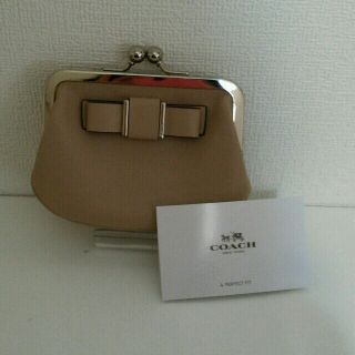 コーチ(COACH)のCOACHのがま口　12月迄のボーナスセール（この期間中のみ値下げ）(財布)