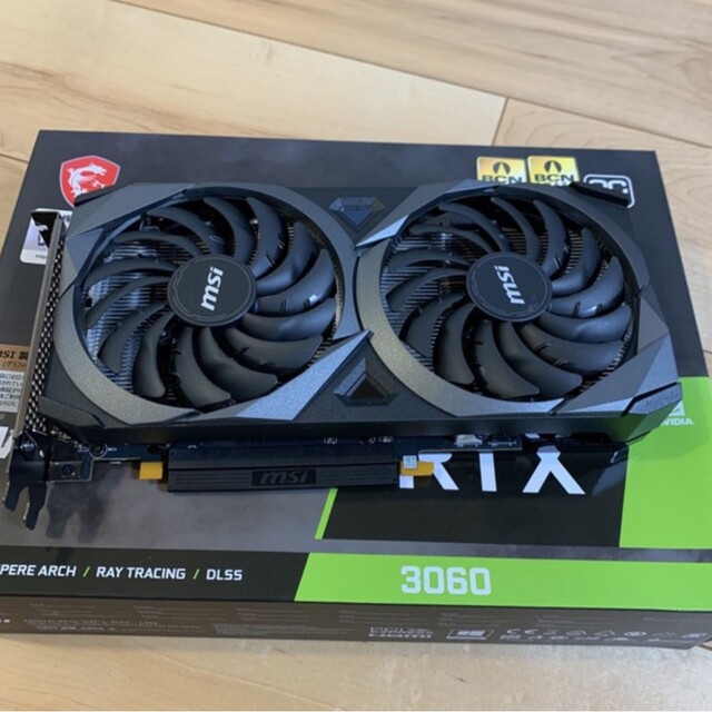 美品　MSI GeForce RTX 3060 VENTUS 2X 12G OC