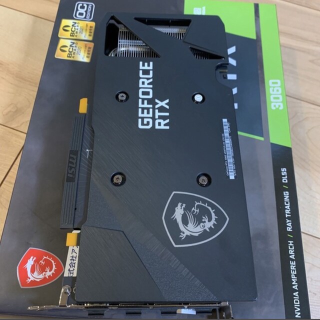 美品　MSI GeForce RTX 3060 VENTUS 2X 12G OC