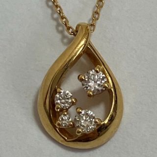 ジュエリーツツミ(JEWELRY TSUTSUMI)のK18ゴールドダイヤモンドネックレス(ネックレス)