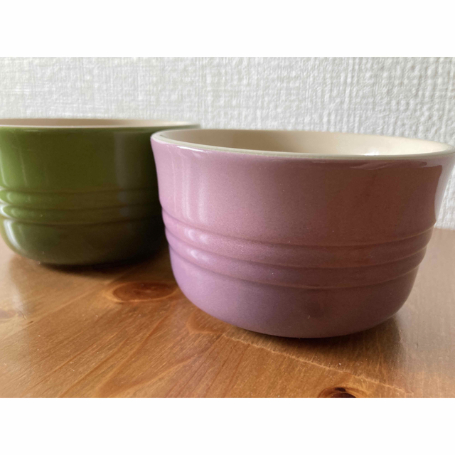 LE CREUSET(ルクルーゼ)のLe Creuset  ル・クルーゼ ココット皿 4点セット インテリア/住まい/日用品のキッチン/食器(食器)の商品写真