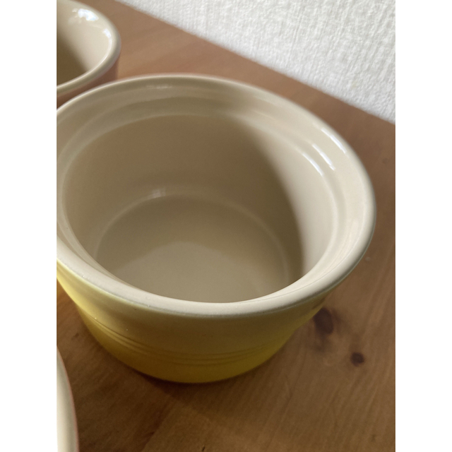 LE CREUSET(ルクルーゼ)のLe Creuset  ル・クルーゼ ココット皿 4点セット インテリア/住まい/日用品のキッチン/食器(食器)の商品写真