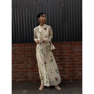 アメリヴィンテージ(Ameri VINTAGE)のSOFIA PLEATS DRESS アメリヴィンテージ(ロングワンピース/マキシワンピース)