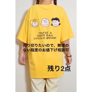 スヌーピー(SNOOPY)の半袖Tシャツ※他にも出品している為、他で完売次第アップ終了させて頂きます※(Tシャツ(半袖/袖なし))