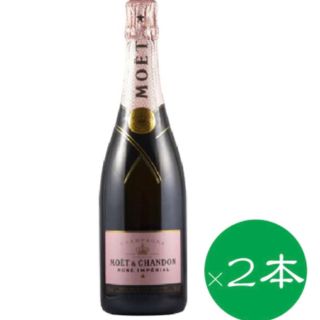 モエエシャンドン(MOËT & CHANDON)のMOET＆CHANDON ROSE モエシャンドンロゼ750ml 2本(シャンパン/スパークリングワイン)