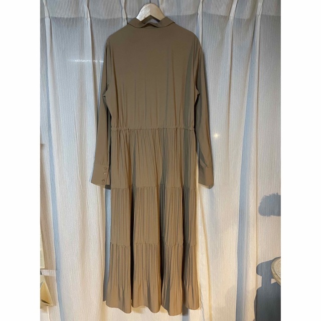 1度のみ着用　L'Or  Pleats Shirt Dress