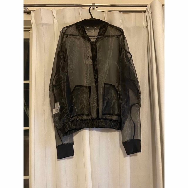 ZARA - ZARA オーガンザボンバージャケット オーガンジージャケットの