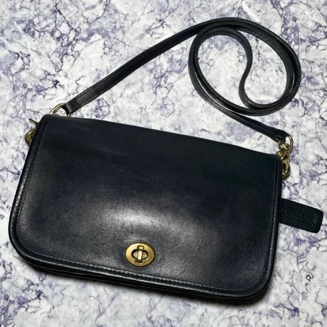 COACH - 極美品 COACH コーチ オールドコーチ 黒 レザー ブラック ...