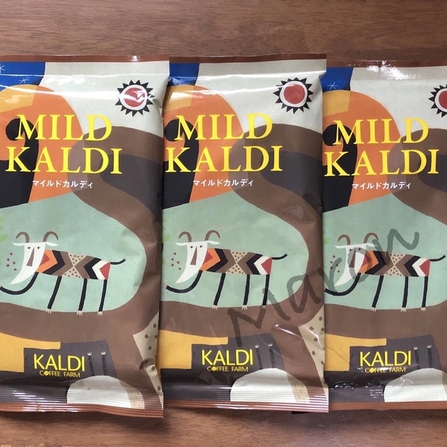 カルディ　マイルドカルディ　3袋　KALDI コーヒー粉　中挽　カルディコーヒー 食品/飲料/酒の飲料(コーヒー)の商品写真