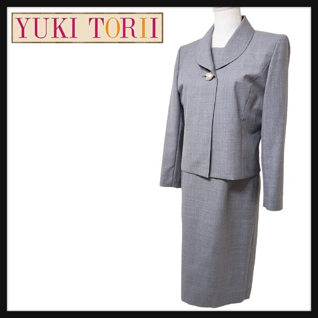 美品】YUKI TORII 日本製 花形ボタン セットアップスーツ 9 M | www