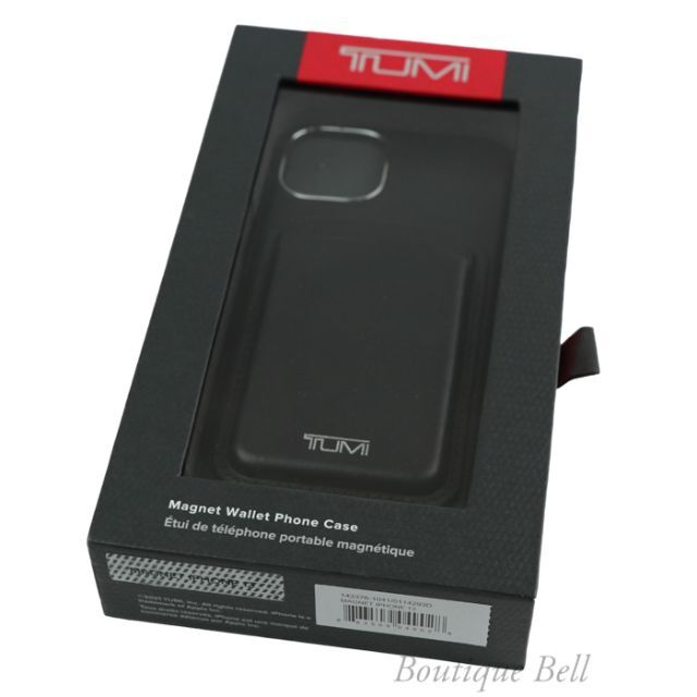 TUMI - 【訳有特価】TUMI トゥミ レザー iPhone13ケース カード