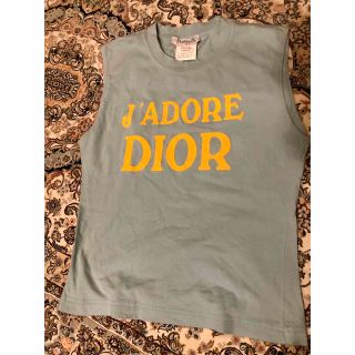 J'ADORE DIORディオール⭐ヴィンテージ　タンクトップ　TシャツF36