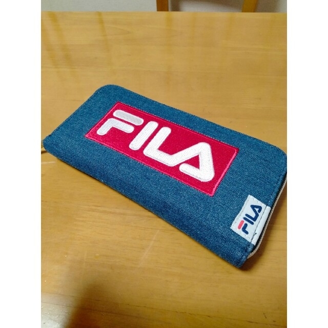 FILA(フィラ)の【№１４７】《週末↓》新品・未使用　FILA　オウレット　長財布　デニム メンズのファッション小物(長財布)の商品写真