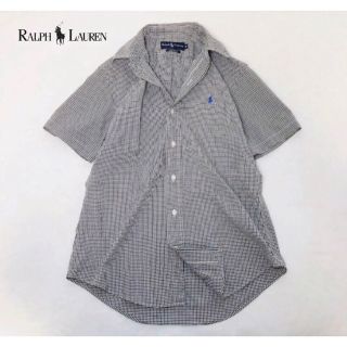 ポロラルフローレン(POLO RALPH LAUREN)のRALPH LAURENラルフローレン　ギンガム　チェック　半袖　コットンシャツ(シャツ)