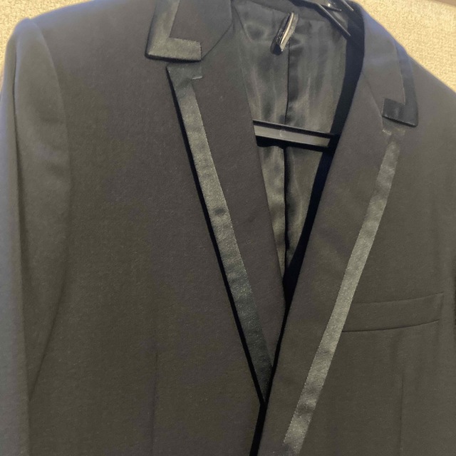 Dior homme タキシードジャケット 変形 サテンラペル 48-