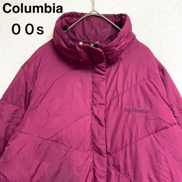 【USED】women's Columbia ダウンジャケット ピンク