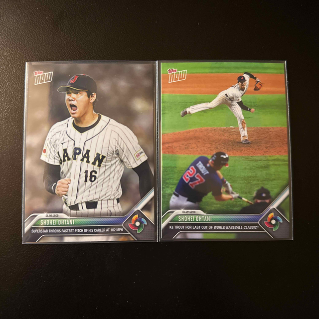 topps now 大谷翔平選手WBCカードセット