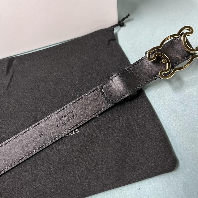 celine - 新作 セリーヌ トリオンフ ベルト 75cmの通販 by 葵わかな's