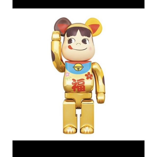 BE@RBRICK 招き猫 ペコちゃん 福 1000%