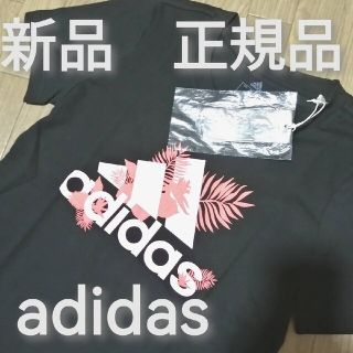 アディダス(adidas)の新品　アディダスとナイキ　Tシャツ　春夏　黒　ブラック(Tシャツ(半袖/袖なし))