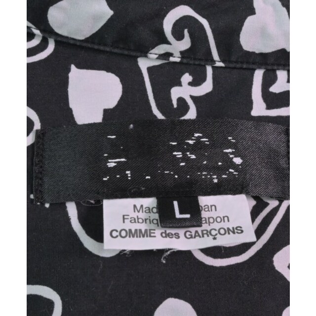 BLACK COMME des GARCONS カジュアルシャツ L 黒 2