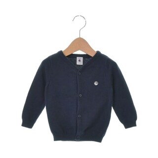 プチバトー(PETIT BATEAU)のPETIT BATEAU プチバトー ニット 81 紺 【古着】【中古】(ニット)