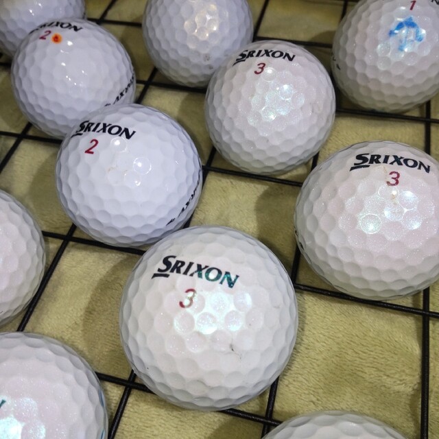 Srixon(スリクソン)のスリクソン Z-STARxv (13球A〜AB) ロストボール スポーツ/アウトドアのゴルフ(その他)の商品写真