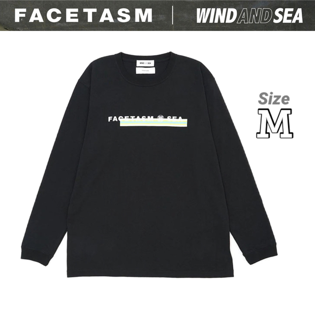 ブラックSize新品 FACETASM × WIND AND SEA  L/S Tシャツ 黒M