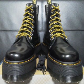 ドクターマーチン(Dr.Martens)の【専用】Dr.Martens JADON MAX UK4 黒 厚底 8ホール(ブーツ)