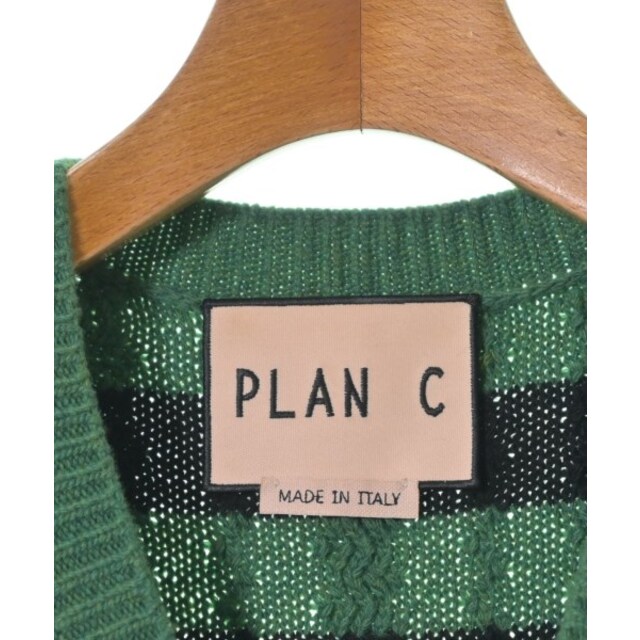 PLAN C プランシー ニット・セーター 36(XS位) 緑